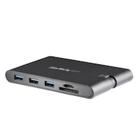 Startech StarTech USBマルチハブ/USBC/4K HDMI又はVGA/100W PD/3xUSB/LAN/SD DKT30CHVSCPD 1箱(1個)