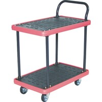 トラスコ中山 TRUSCO MKP樹脂製台車 2段式 716×436 MKP154 1台