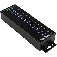 Startech StarTech USBハブ/USB 3.0/USBA 10x USBA/産業用メタル筐体/DIN・壁面 ST1030USBM 1箱(1個)