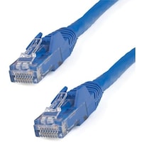 Startech StarTech カテゴリ6(CAT6)LANケーブル/3m/ブルー/ツメ折れ防止機構 N6PATC3MBL 1袋(1本)