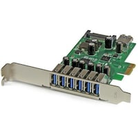 Startech StarTech USB増設カード/PCIe 2.0 7x USBA/5Gbps/SATA電源/UASP PEXUSB3S7 1箱(1個)