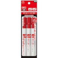 寺西化学工業 マジックインキ No.500 3本パック 赤 M500T23P 1Pk(3本)