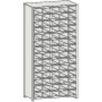 トラスコ中山 TRUSCO スチール製区分棚 KA型 コボレ止め付 889X214XH1802 5列14段 KA5140 1台