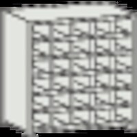 トラスコ中山 TRUSCO スチール製区分棚 KB型 コボレ止め付 W875×D250×H926 5列6段 KB5063 1台