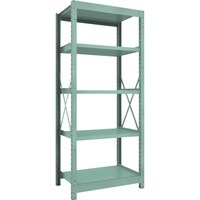 トラスコ中山 TRUSCO R3型中量棚 900X600XH2100 5段 単体 R37365 1台