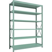 トラスコ中山 TRUSCO R3型中量棚 1800X600XH2400 6段 単体 R38666 1台