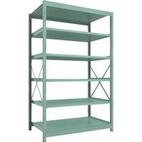 トラスコ中山 TRUSCO R3型中量棚 1500X900XH2400 6段 単体 R38596 1台