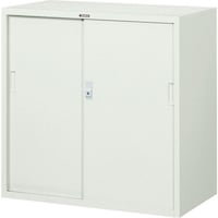 トラスコ中山 TRUSCO スタンダード書庫(D515) スチール引違 880XH880 N303DW 1台