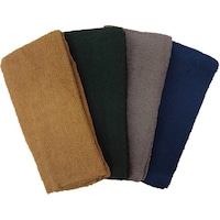 喜多 喜多 ロングタオル4枚組 ダークカラー No4820 ダークカラーアソート 約100×34cm