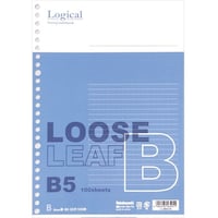 ナカバヤシ ナカバヤシ スイングロジカルルーズリーフB5B罫100枚 LLB501B 1冊
