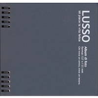 ナカバヤシ ナカバヤシ Wリングかけるーの台紙アルバムL1/ルッソ/ダークブルー LUWKL1DB 1冊