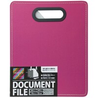 ナカバヤシ ナカバヤシ ドキュメントファイル・発泡PP製・タテ・ベリーピンク DFA401SBP 1冊