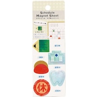 ナカバヤシ ナカバヤシ スケジュールマグネットシート いろいろ1 SMSCL03 1個