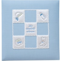 ナカバヤシ ナカバヤシ フエルアルバム誕生用100年台紙 マイメモリアル ブルー HLB652B 1冊