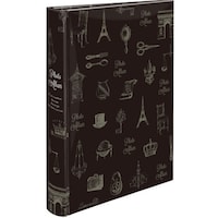 ナカバヤシ ナカバヤシ ブック式Pアルバム240/アンテイク/ブラック BPL2405D 1冊