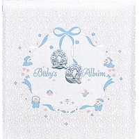 ナカバヤシ ナカバヤシ フエルアルバム誕生用 ベビーアルバム ブルー LB350B 1冊