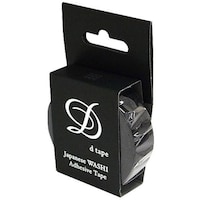 ナカバヤシ ナカバヤシ デコテープ/プレーン/15mm/ブラック DT15PLAINBK 1本