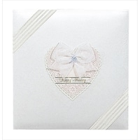 ナカバヤシ ナカバヤシ フエルアルバム婚礼用 ハッピーウェディング ホワイト LK308W 1冊