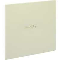 ナカバヤシ ナカバヤシ 写真台紙/スクエア/Lサイズ/ホワイト