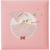 ナカバヤシ ナカバヤシ フエルアルバム 誕生用 L プラコート台紙 メリー ピンク ALBP3501P 1冊