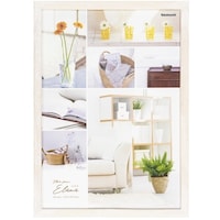 ナカバヤシ ナカバヤシ エラマ インテリアフレーム A4 ホワイト FTW104W 1枚