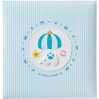 ナカバヤシ ナカバヤシ フエルアルバム誕生用 トイモービル ブルー LB300B 1冊