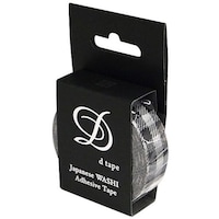 ナカバヤシ ナカバヤシ デコテープ/チェック/15mm/ブラック DT15CHECKBK 1本