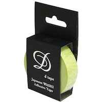 ナカバヤシ ナカバヤシ デコテープ/ドット/15mm/ライトグリン DT15DOTLG 1本