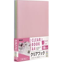 ナカバヤシ ナカバヤシ クリアブック/ウォタカラA4判10P 5冊ミックス CBE30315P 1冊
