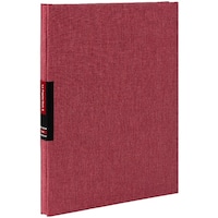 ナカバヤシ ナカバヤシ フエルアルバム/ル・パピエ・ノアール2/A4/レッド AA4D171R 1冊