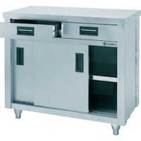 東製作所 アズマ ステンレス片面引出し付保管庫 900×450×800 ACO900K 1台