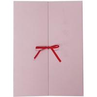 ナカバヤシ ナカバヤシ 証書ファイル観音開きリボン付きA4ブルー FSKA4B 1冊