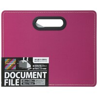 ナカバヤシ ナカバヤシ ドキュメントファイル発泡PP製 ヨコ ベリーピンク DFA401EBP 1冊