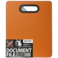 ナカバヤシ ナカバヤシ ドキュメントファイル発泡PP製 タテ アプリコットオレンジ DFA401SAO 1冊