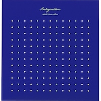 ナカバヤシ ナカバヤシ 100年台紙アルバムL10ビスインテグレーション ブルー LDH1001B 1冊