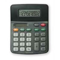 ナカバヤシ ナカバヤシ 電卓デスクトップ スタンダード S ブラック