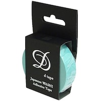 ナカバヤシ ナカバヤシ デコテープ/プレーン/15mm/シーグリーン DT15PLAINSG 1本