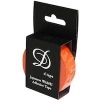 ナカバヤシ ナカバヤシ デコテープ/プレーン/15mm/オレンジ DT15PLAINOR 1本