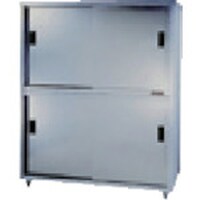 東製作所 アズマ 上下二段式ステンレス保管庫両面引違戸 鍵無し 1800×900×1800 ACSW1800L 1台
