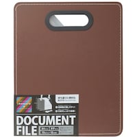 ナカバヤシ ナカバヤシ ドキュメントファイル発泡PP製 タテ ウォールナットブラウン
