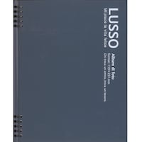 ナカバヤシ ナカバヤシ Wリングかけるーの台紙アルバムKG2/ルッソ/ダークブルー LUWKK2DB 1冊