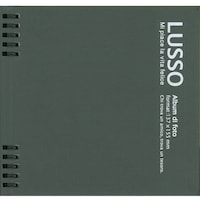 ナカバヤシ ナカバヤシ Wリングかけるーの台紙アルバムL1/ルッソ/ブラック LUWKL1D 1冊