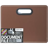 ナカバヤシ ナカバヤシ ドキュメントファイル・発泡PP製・ヨコ・ウォールナットブラウン DFA401EWB 1冊