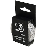 ナカバヤシ ナカバヤシ デコテープ/FS/15mm/ブラック DT15FSBK 1本