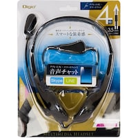 ナカバヤシ ナカバヤシ 4極ヘッドセット1/ブラック