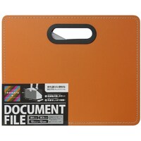 ナカバヤシ ナカバヤシ ドキュメントファイル・発泡PP製・ヨコ・アプリコットオレンジ DFA401EAO 1冊