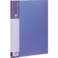 ナカバヤシ ナカバヤシ クリアブック/ベーシックカラーA4判2