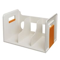 ナカバヤシ プレーンスタイル ブックエンド オレン