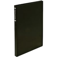 ナカバヤシ ナカバヤシ 超透明ポケットアルバム/KG80P/ブラック CTPKG80BK 1冊