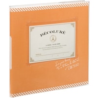 ナカバヤシ ナカバヤシ かけるーの台紙アルバムデコルーレ/M/イエロー KMB201Y 1個